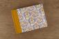 Preview: Extraordinary photo album "Otti", flowers yellow and blue, handmade in Germany